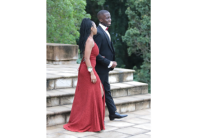 Red Evening Dress - Image 2