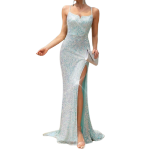 Light Pastel Blue Dress