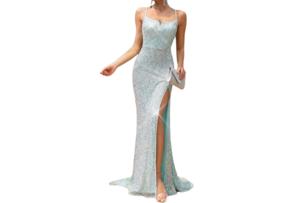 Light Pastel Blue Dress