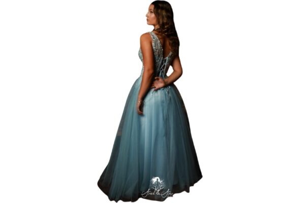 Light Blue Ballgown