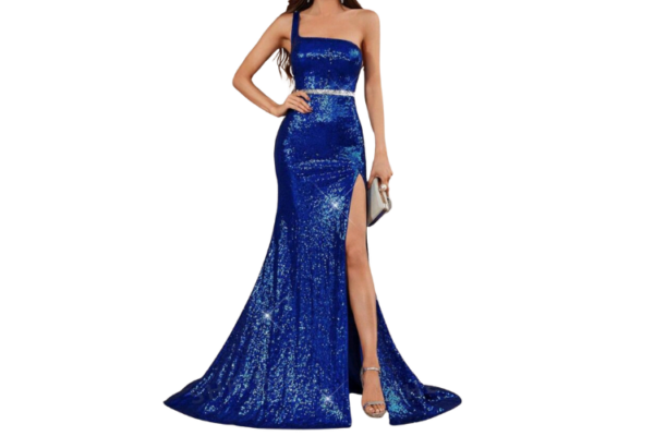 Royal Blue Sequin Dress